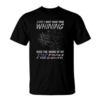 Fire Works Over The Sound Of My Freedom T-Shirt | Mazezy DE