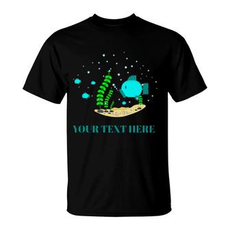 Fish Aquarium T-Shirt | Mazezy
