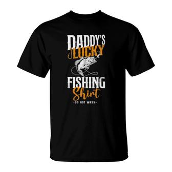 Fishing Dad Father Daddy T-Shirt | Mazezy