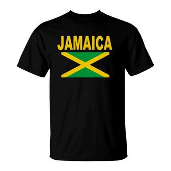 Flag Jamaica Jamaican Flags Travel Top T-shirt - Thegiftio UK