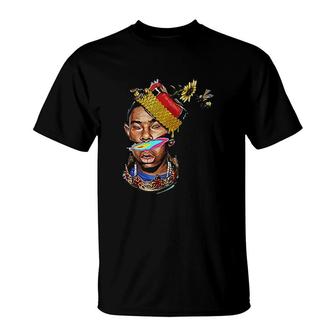 Flower Boy Wolf Gang Bee Hip Hop Rap T-Shirt | Mazezy