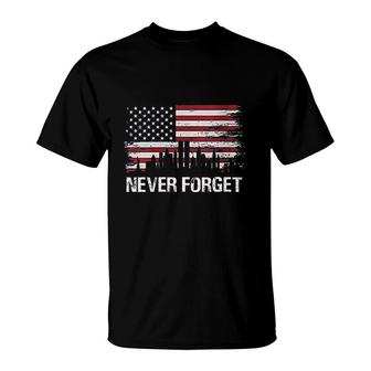 Never Forget 911 Vintage American Flag 911 Patriotic T-shirt - Thegiftio UK