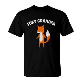 Foxy Grandpa Lovely Fox T-Shirt | Mazezy