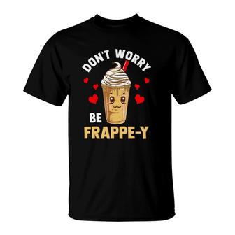 Frappuccino Lover Caffeinated Coffee Lovers T-Shirt | Mazezy