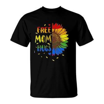 Free Mom Hugs Sunflower T-Shirt | Mazezy