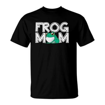 Frog Mom Mommy Mother's Day Gift Frog T-Shirt | Mazezy