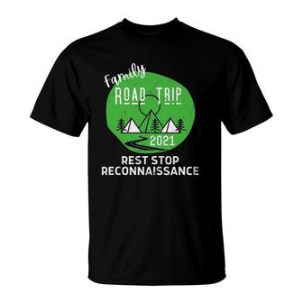 Fun Matching Family Road Trip 2021 Rest-Stop Reconnaissance T-Shirt | Mazezy CA