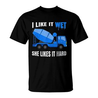 Funny Concrete Mixer Cement Mixer Truck Driver Gift T-Shirt - Thegiftio UK
