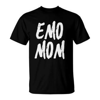 Funny Emo Mom Goth Punk Mother's Day Gift T-Shirt | Mazezy