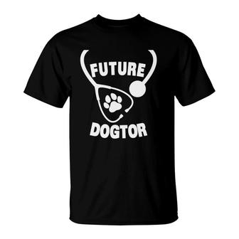 Funny Future Veterinarian Design For Men Women Vet Assistant T-Shirt | Mazezy