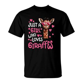 Funny Giraffe Motive For All Lover Of Animal Zoo Giraffe T-Shirt | Mazezy
