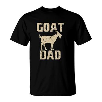 Funny Goat Dad Funny Goat T-Shirt | Mazezy