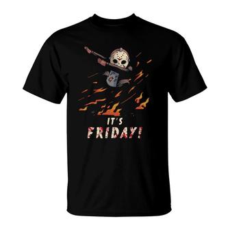 Funny Horror Humor I Wish It Was Friday Serial Killer Gift T-Shirt | Mazezy
