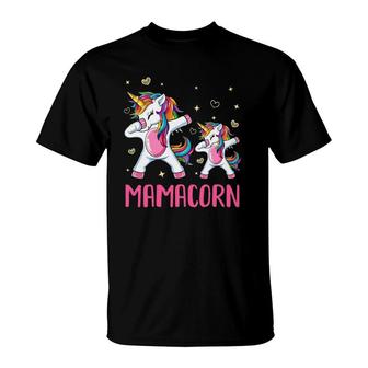 Funny Mamacorn Unicorn Costume Mom Mother's Day T-Shirt | Mazezy UK