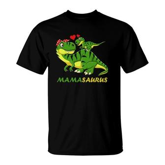 Funny Mamasaurus Rex Dinosaurrex Mom Kids Mother's Day T-Shirt | Mazezy