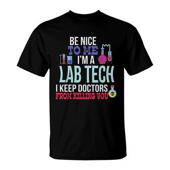 Funny Medical Lab Tech Laboratory Technician Gift T-Shirt | Mazezy