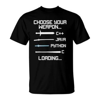 Funny Programmer Geek Java C Programming T-Shirt | Mazezy