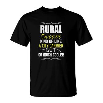 Funny Rural Carrier Postman Mailman Postal Worker T-Shirt | Mazezy