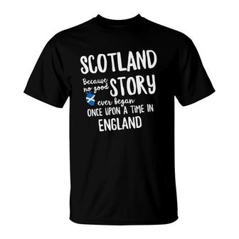 Funny Scottish Heart Tee For Scot Who Loves Scotland Gift T-Shirt | Mazezy AU