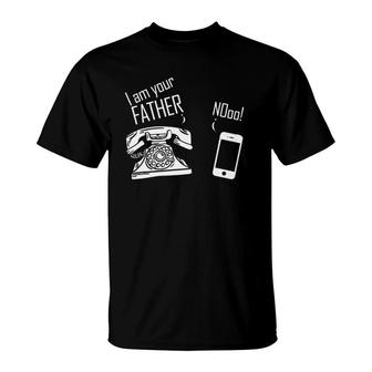Funny Telephone - I Am Your Father T-Shirt | Mazezy UK