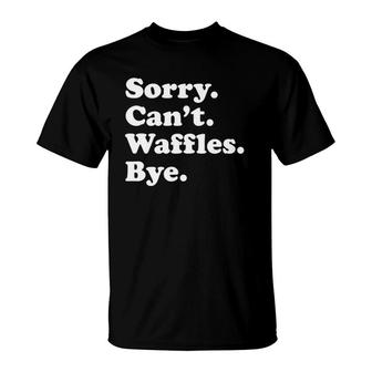 Funny Waffle Gift For Men Women Boys Or Girls T-Shirt | Mazezy CA