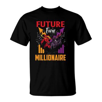 Future Forex Millionaire Trading Stock Markets Day Trader T-Shirt | Mazezy UK