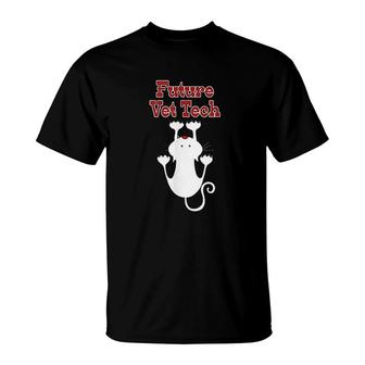 Future Vet Tech Fun For Future Veterinary Technician T-Shirt - Thegiftio UK