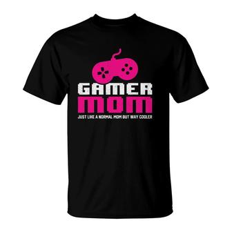 Gamer Mom Video Games Gaming Lover Mother Player Gifts T-Shirt | Mazezy DE