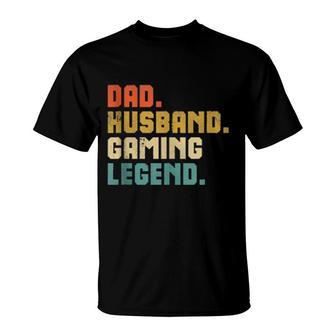 Gaming Dad Father's Day Christmas Video Gamer T-Shirt | Mazezy