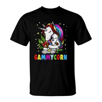 Gammycorn Unicorn New Baby 2022 Mother's Day Gif T-Shirt | Mazezy
