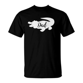 Gator Dad Animal Lover Tee T-Shirt | Mazezy