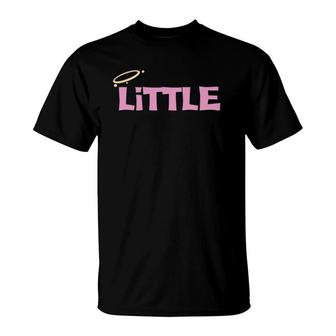 Gbig Big Little Sorority Reveal Funny Family Sorority Little T-Shirt | Mazezy
