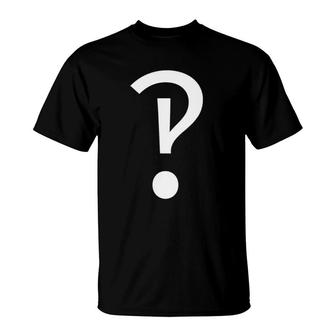 Giant Interrobang Design For Grammar Enthusiasts T-Shirt | Mazezy