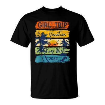 Girls Trip Key West Florida 2022 Vacation Friend Girls T-shirt - Thegiftio UK