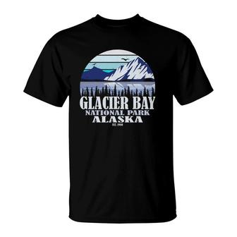 Glacier Bay National Park Alaska Est 1980 Retro Vintage T-Shirt | Mazezy AU