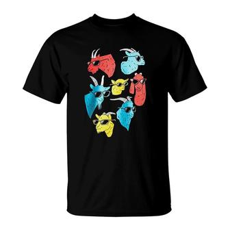 Goat Funny Cool Farm Animal T-Shirt | Mazezy