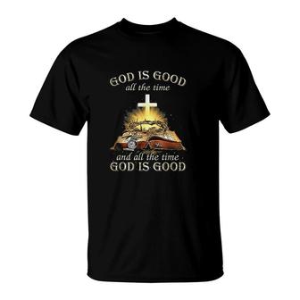 God Is Good All The Time And All The Time God Is Good T-shirt - Thegiftio UK