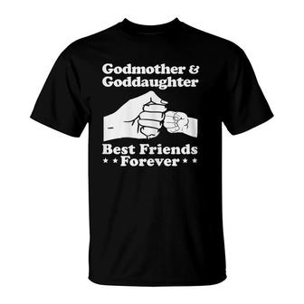 Godmother And Goddaughter Best Friends Forever Matching T-Shirt | Mazezy
