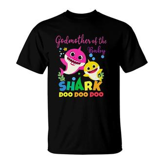 Godmother Of The Baby Shark Godmother Shark T-Shirt | Mazezy