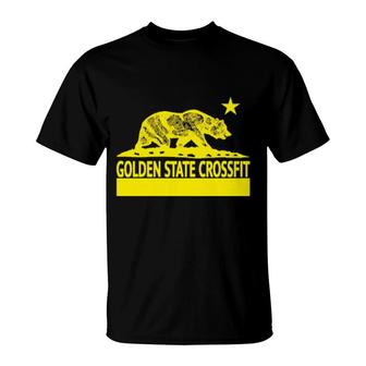 Golden State Crossfit T-Shirt | Mazezy