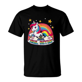 Goth Kawaii Rainbow T-Shirt | Mazezy