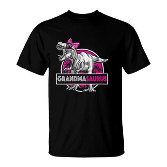 Grandmasaurus T Rex T-Shirt | Mazezy