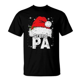 Grandpa Santa Christmas Family Matching Pajamas Xmas T-Shirt | Mazezy