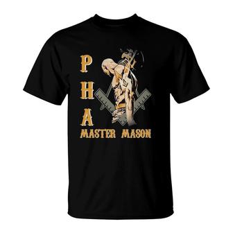 Greats Mason Prince Hall Pha Master Mason Father's Day Gift T-Shirt | Mazezy