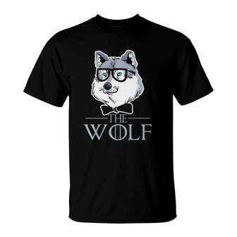 Groom Bachelor Party Wolf Wedding Funny Humor Gift T-Shirt | Mazezy DE