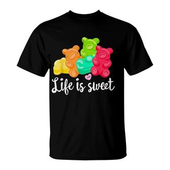 Gummy Bears Soft Sugar Candy Fruity Juicy Kids Gift T-Shirt - Seseable