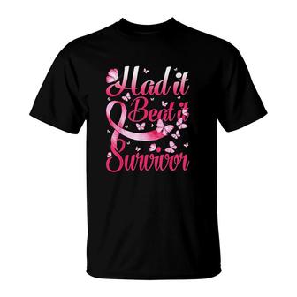 Had It Beat It Survivor Butterfly T-Shirt | Mazezy