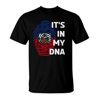 Haiti It's In My Dna For A American Flag Haiti T-Shirt | Mazezy