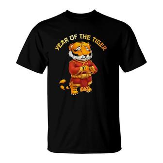 Happy Chinese New Year 2022 Year Of The Tiger Master For Cny T-Shirt | Mazezy
