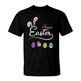 Happy Easter Bunny Eggs Hunting T-Shirt | Mazezy CA
